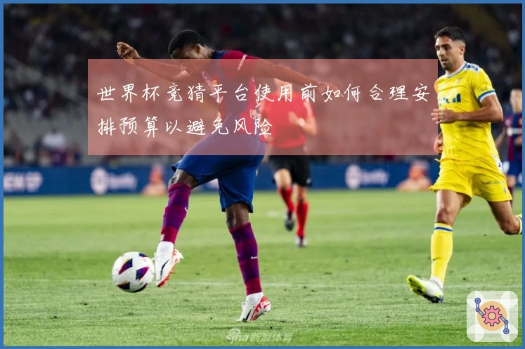 世界杯竞猜平台使用前如何合理安排预算以避免风险